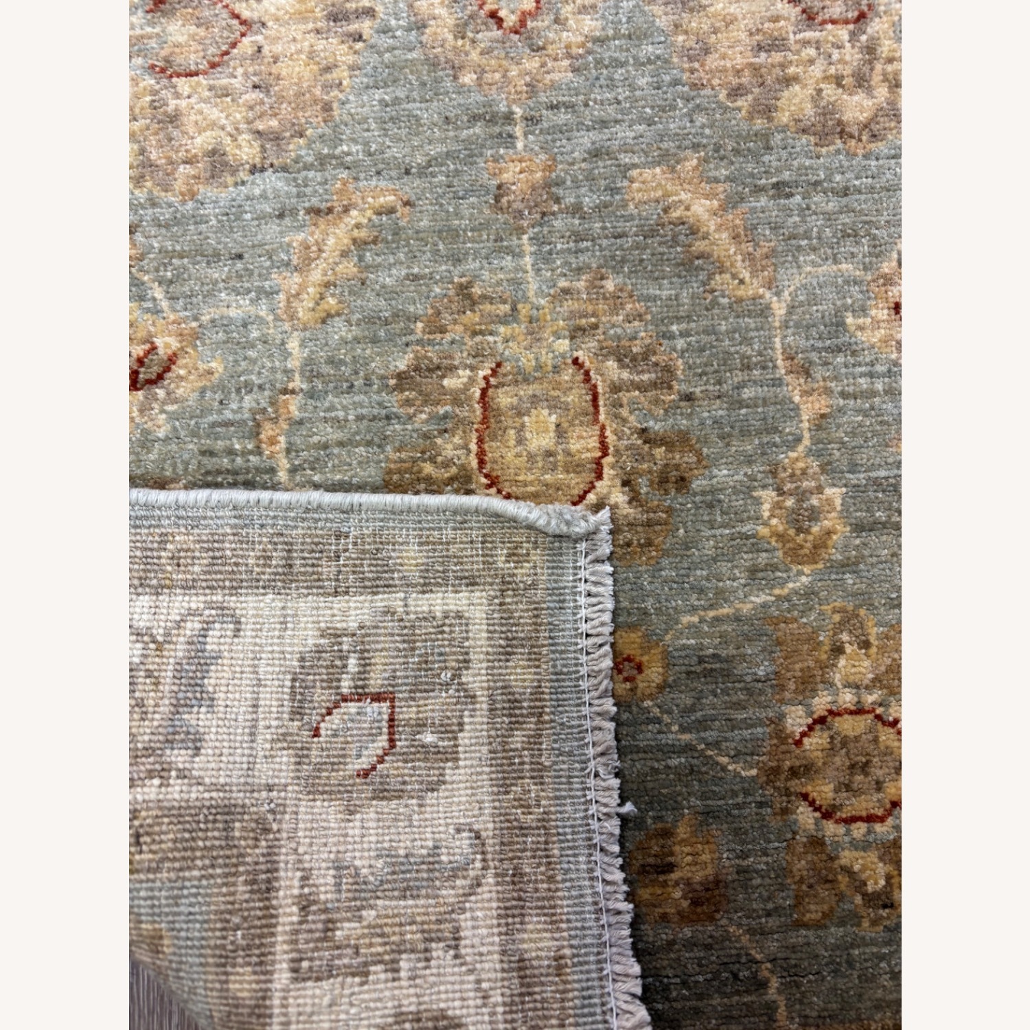 Natural Hand-Knotted Small  Rug 2.6' x 4.2' - image-4