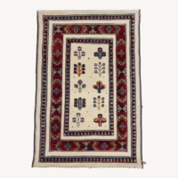 Red Small Rug 2' x 3'