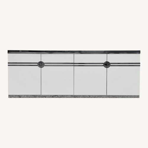 Used Pierre Cardin White Aluminum Dresser for sale on AptDeco