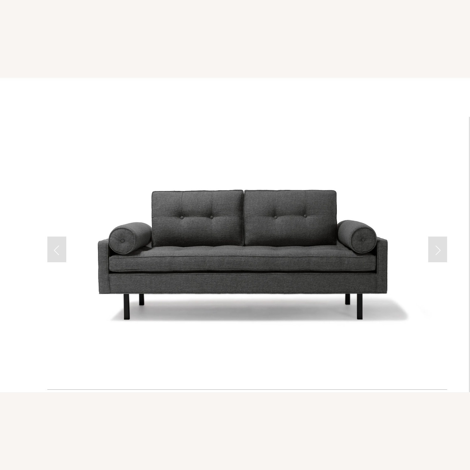 Vioski Chicago Light Gray Loveseat - image-2