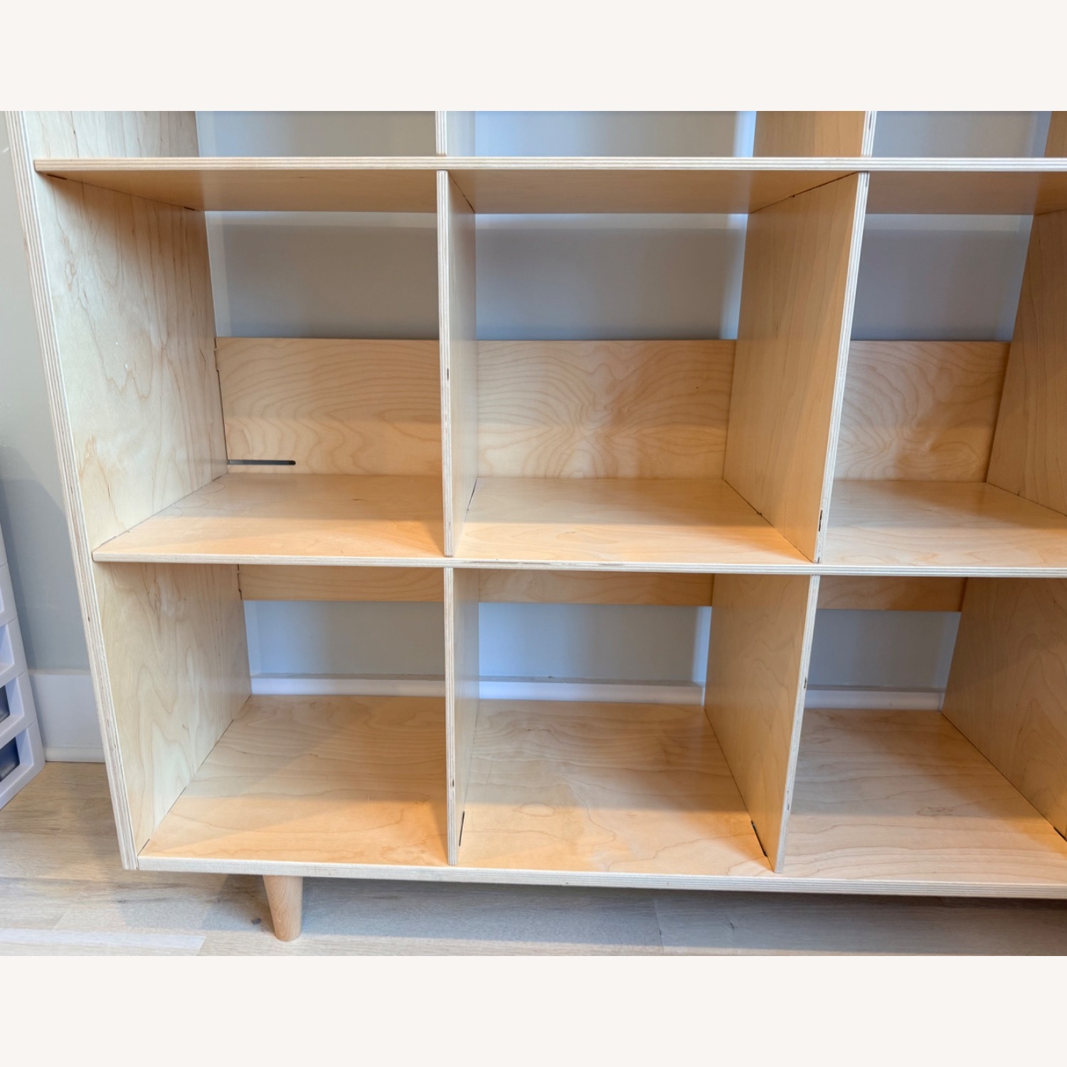 Natural Wood Bookcase - image-7