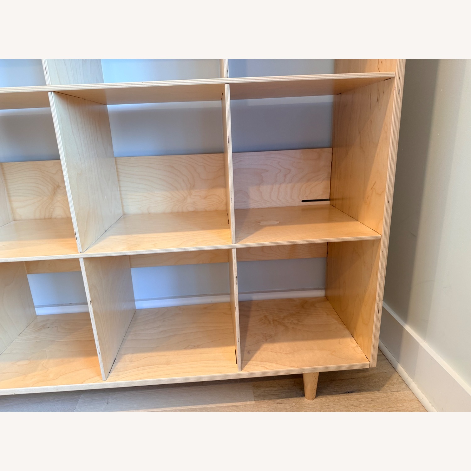 Natural Wood Bookcase - image-6