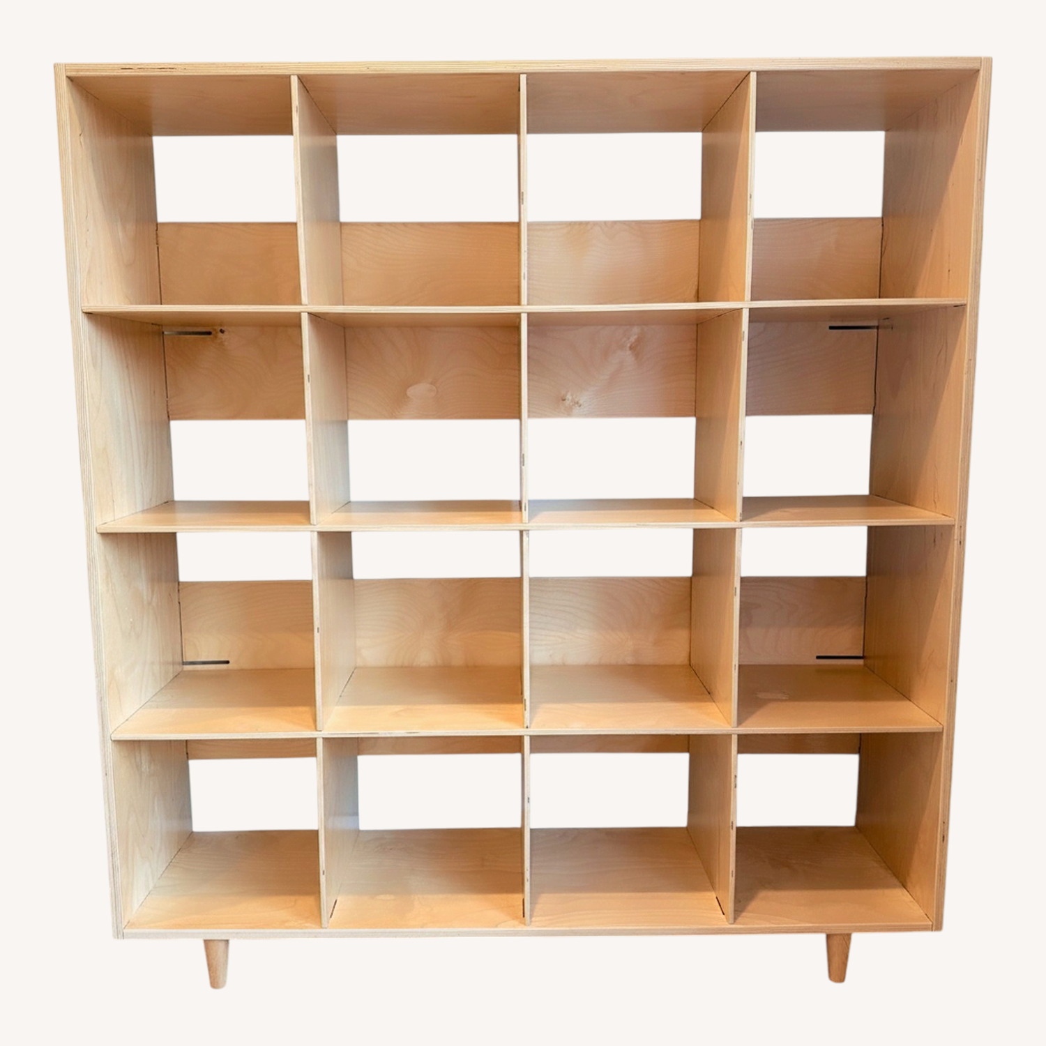 Natural Wood Bookcase - image-0