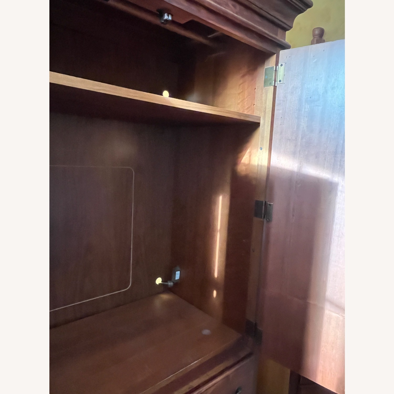 American Signature Furniture Wood Armoire - image-4