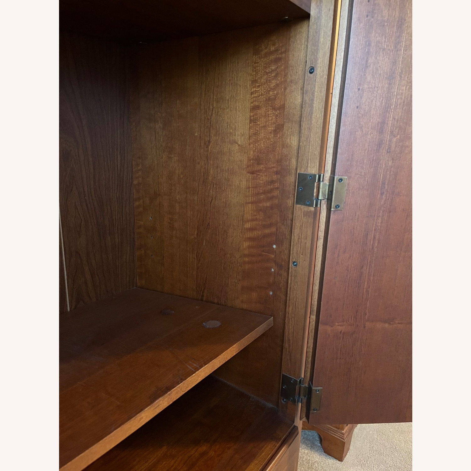 American Signature Furniture Wood Armoire - image-6