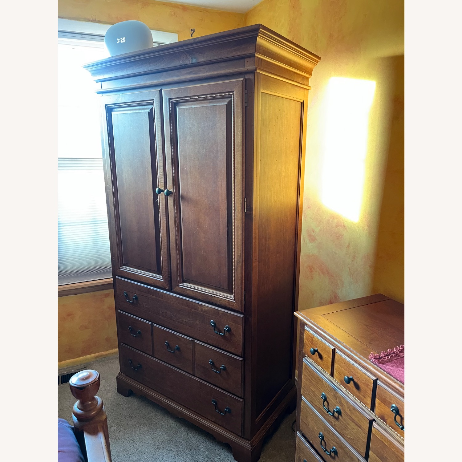 American Signature Furniture Wood Armoire - image-3