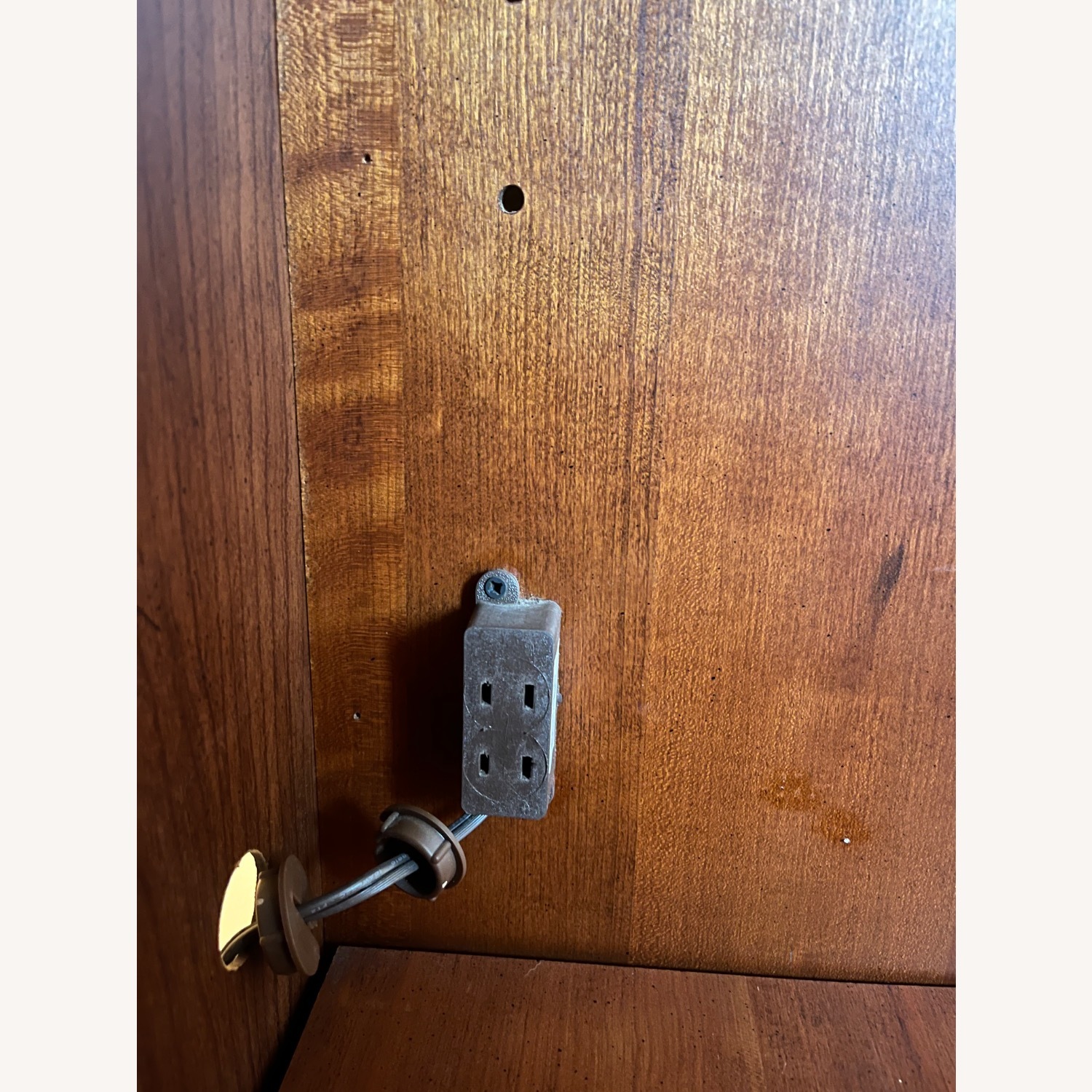 American Signature Furniture Wood Armoire - image-5