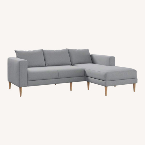 Used Sabai Design Gray Sectional Sofa for sale on AptDeco