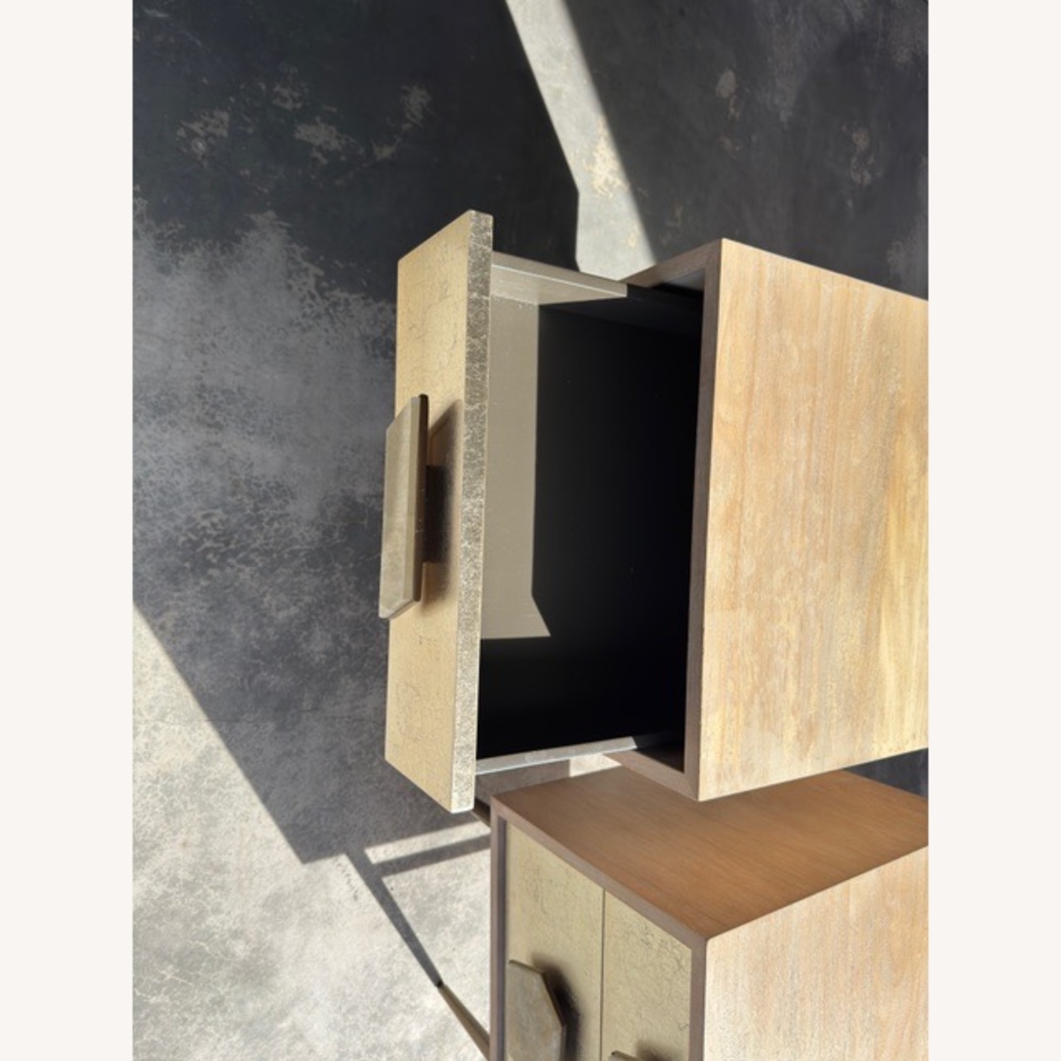 West Elm Roar & Rabbit Natural Wood Nightstands - image-5