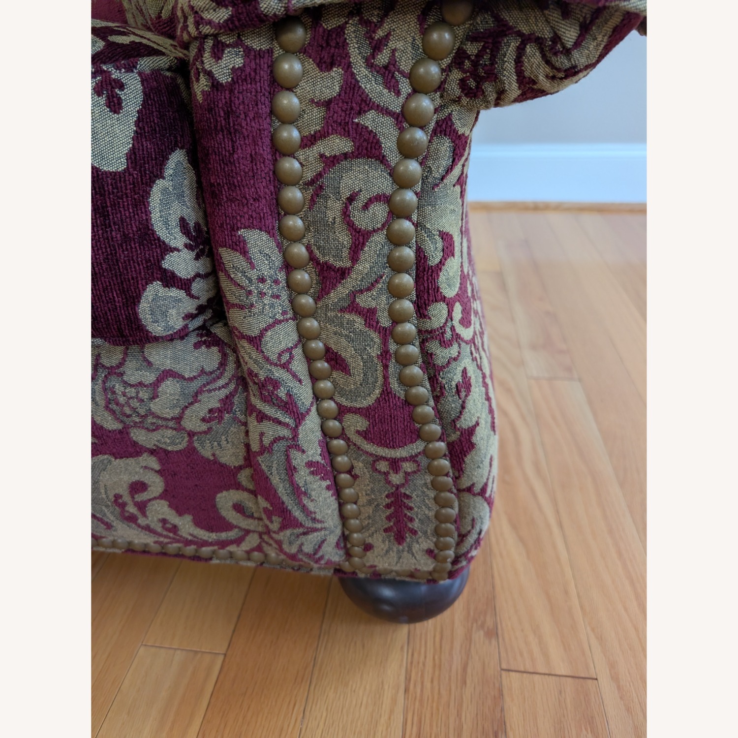 Ethan Allen Fabric 3+ Seater Sofa - image-4