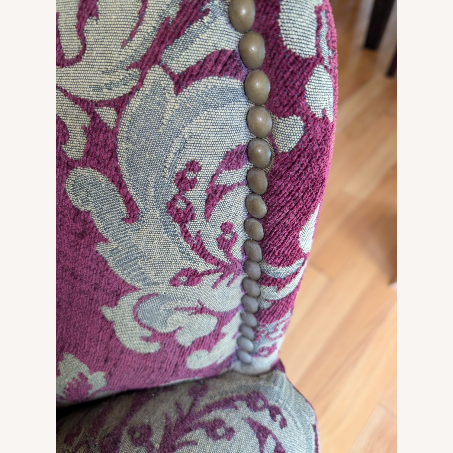 Ethan Allen Fabric 3+ Seater Sofa - image-5