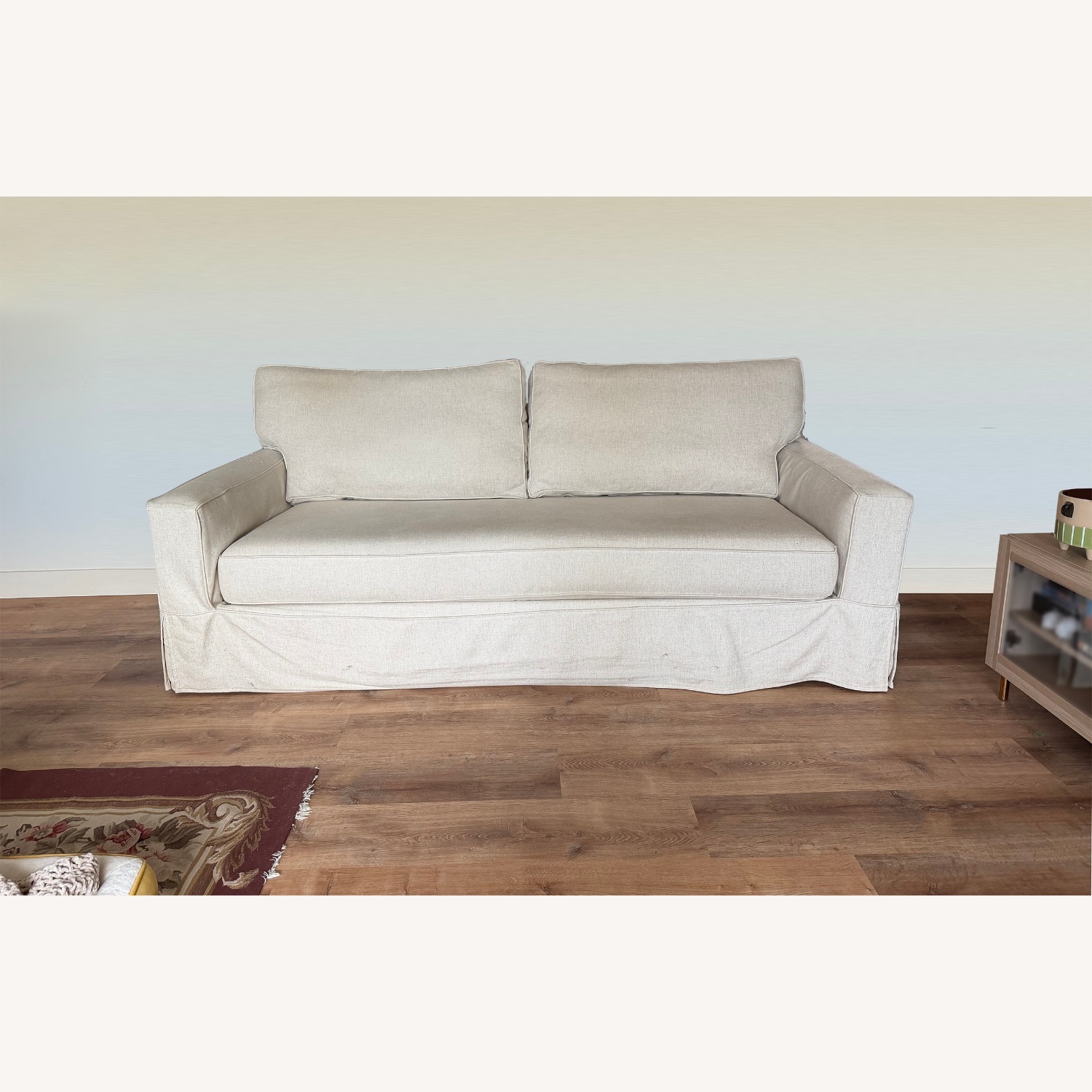 Pottery Barn Pb Comfort Natural 3+ Seater Sofa - image-2