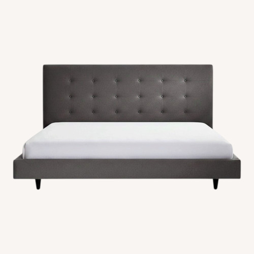 Used Tate Charcoal Queen Bed for sale on AptDeco