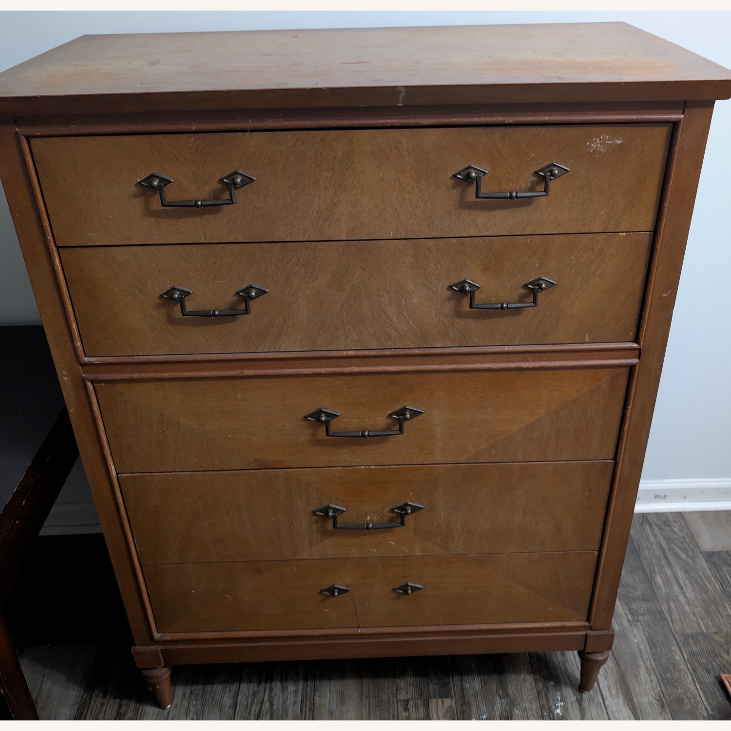 Stanley Furniture Light Brown Wood Dresser - image-1