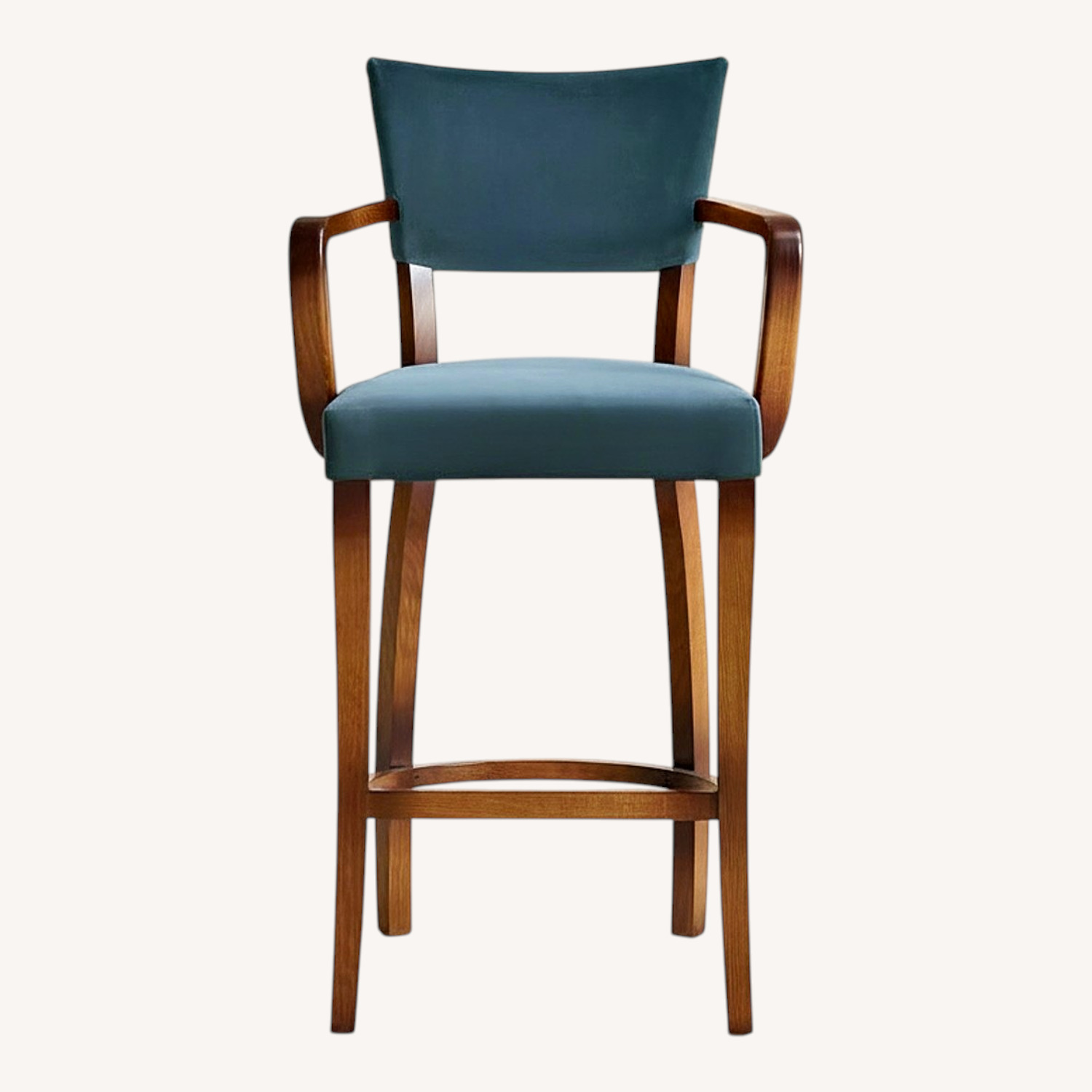 Soho Design Store Molina Blue Wood Stools - image-0