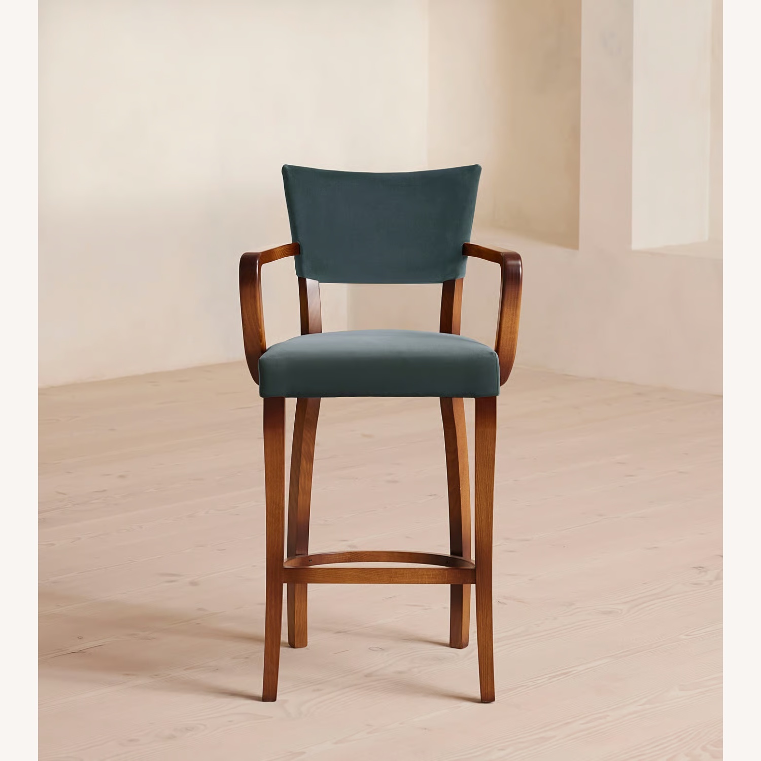 Soho Design Store Molina Blue Wood Stools - image-4