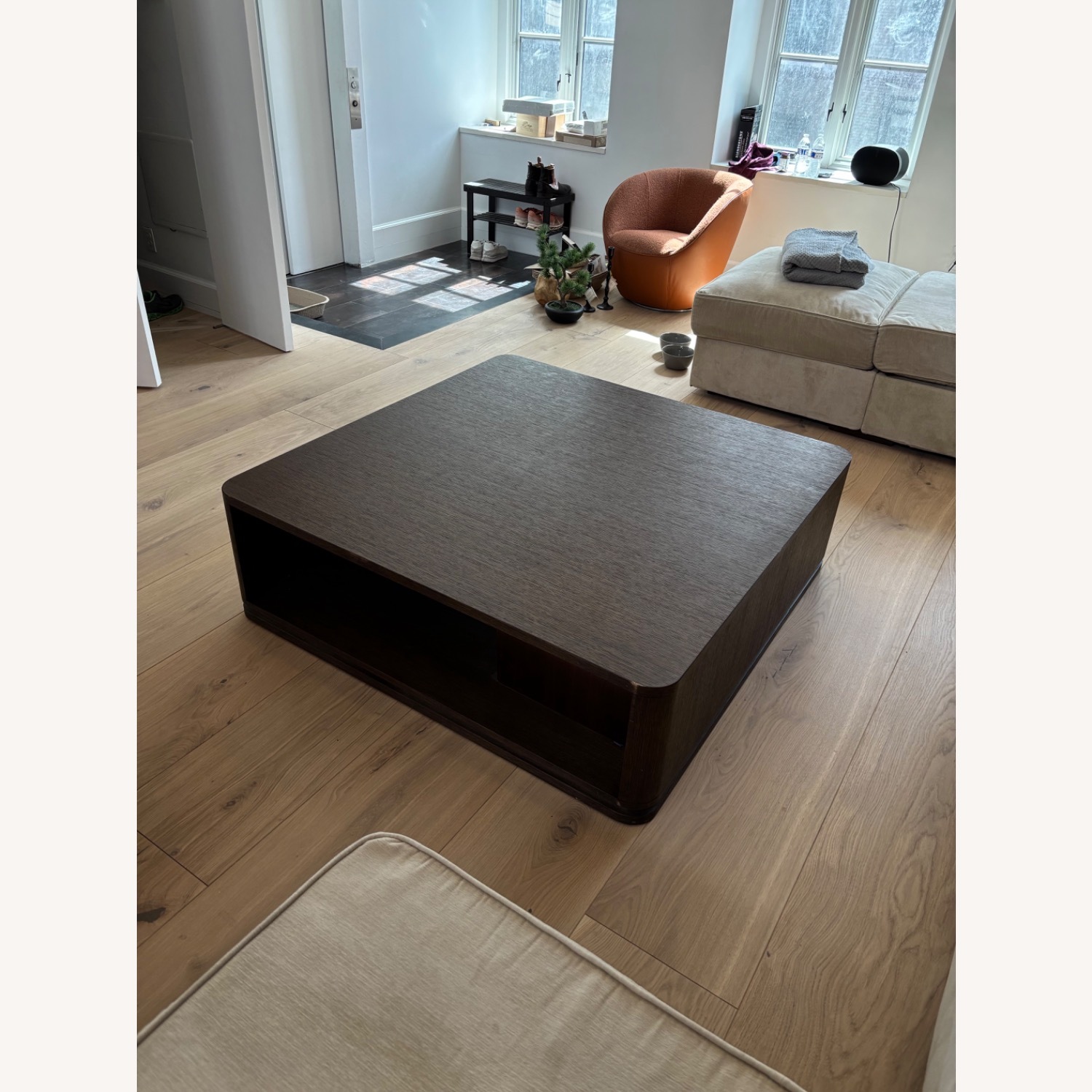 Restoration Hardware Ligne 48” Square Table - image-5