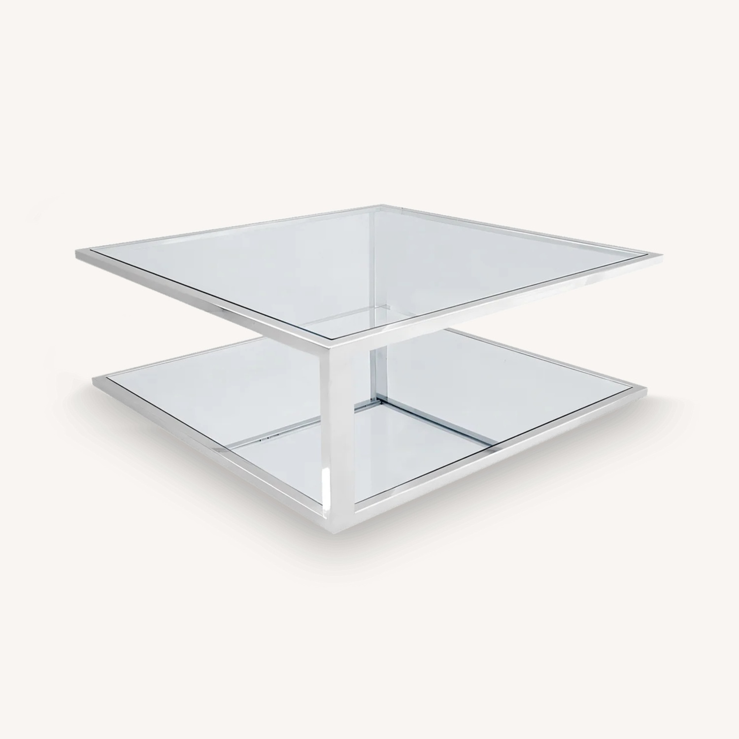 Modani  Walter Coffee Table Glass Coffee Table - image-5