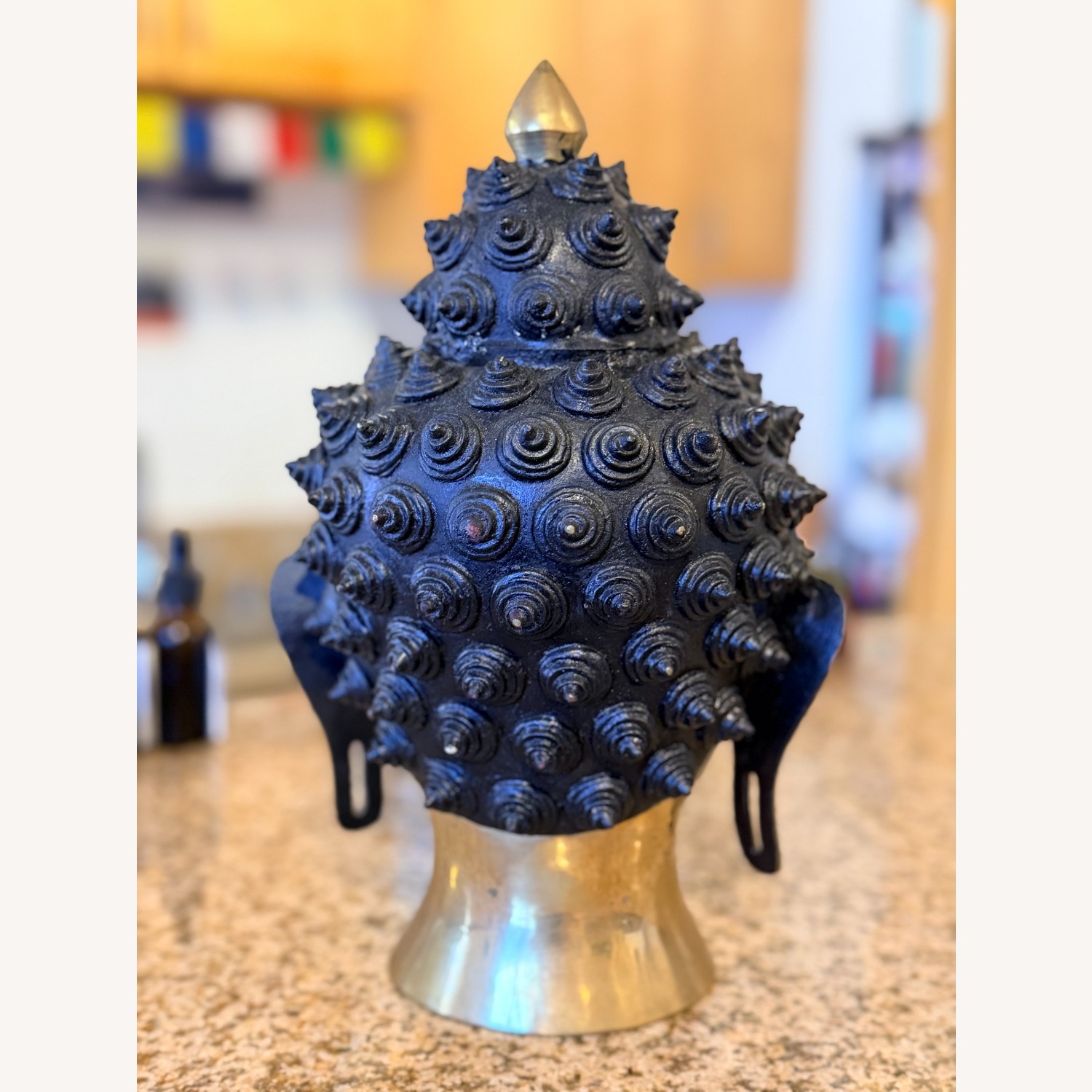 Vintage Buddha Statue from Nepal - image-3