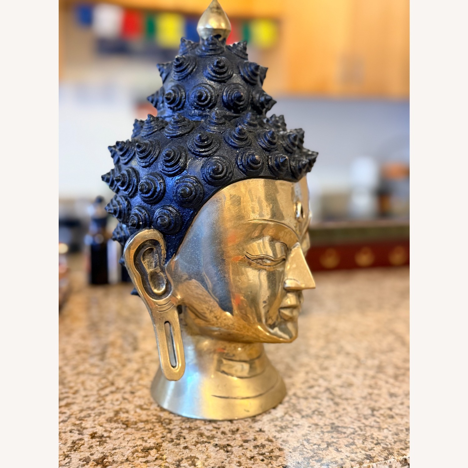 Vintage Buddha Statue from Nepal - image-4