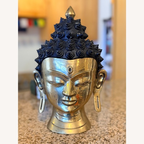 Used Vintage Buddha Statue from Nepal for sale on AptDeco