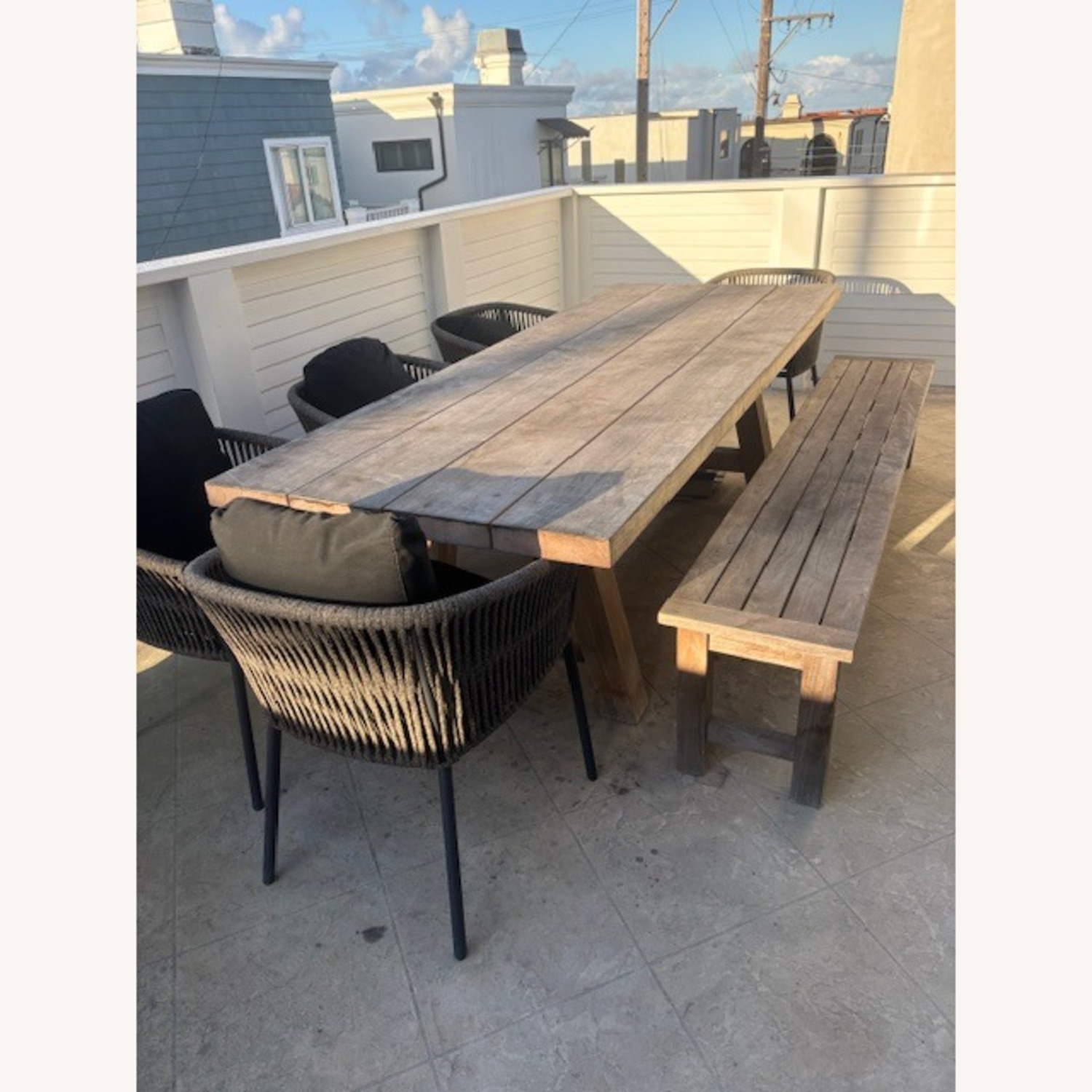 Natural Wood Patio Furniture - image-2