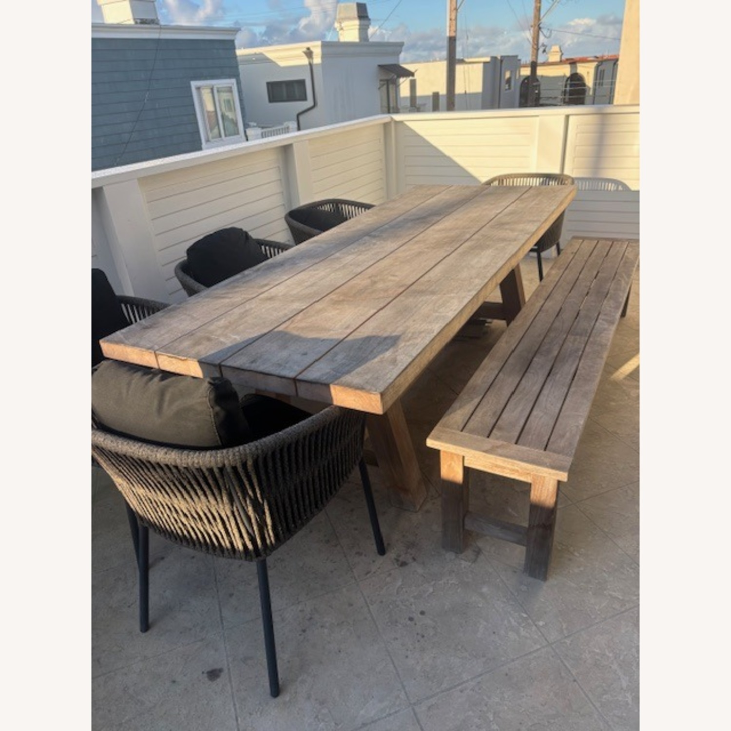 Natural Wood Patio Furniture - image-1