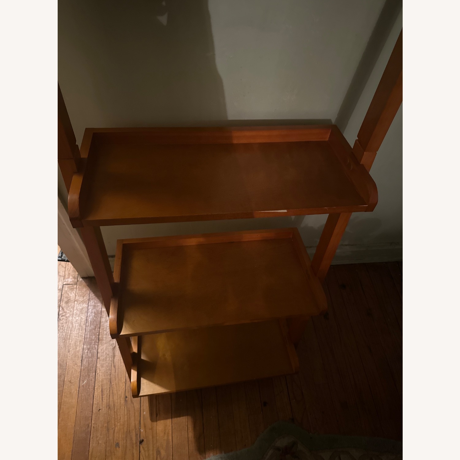 Light Brown Wood Bookcase - image-2