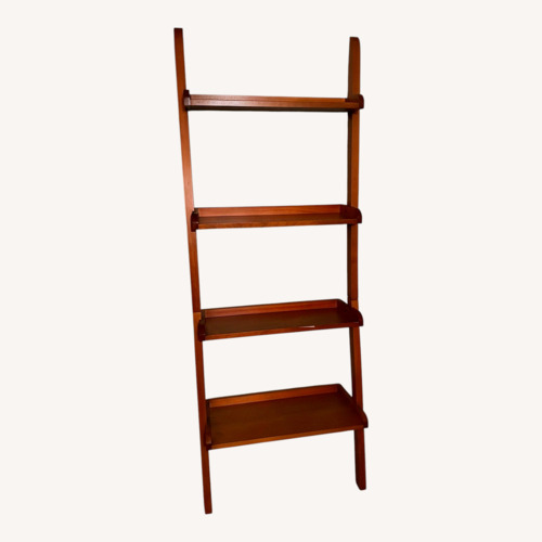 Used Light Brown Wood Bookcase for sale on AptDeco