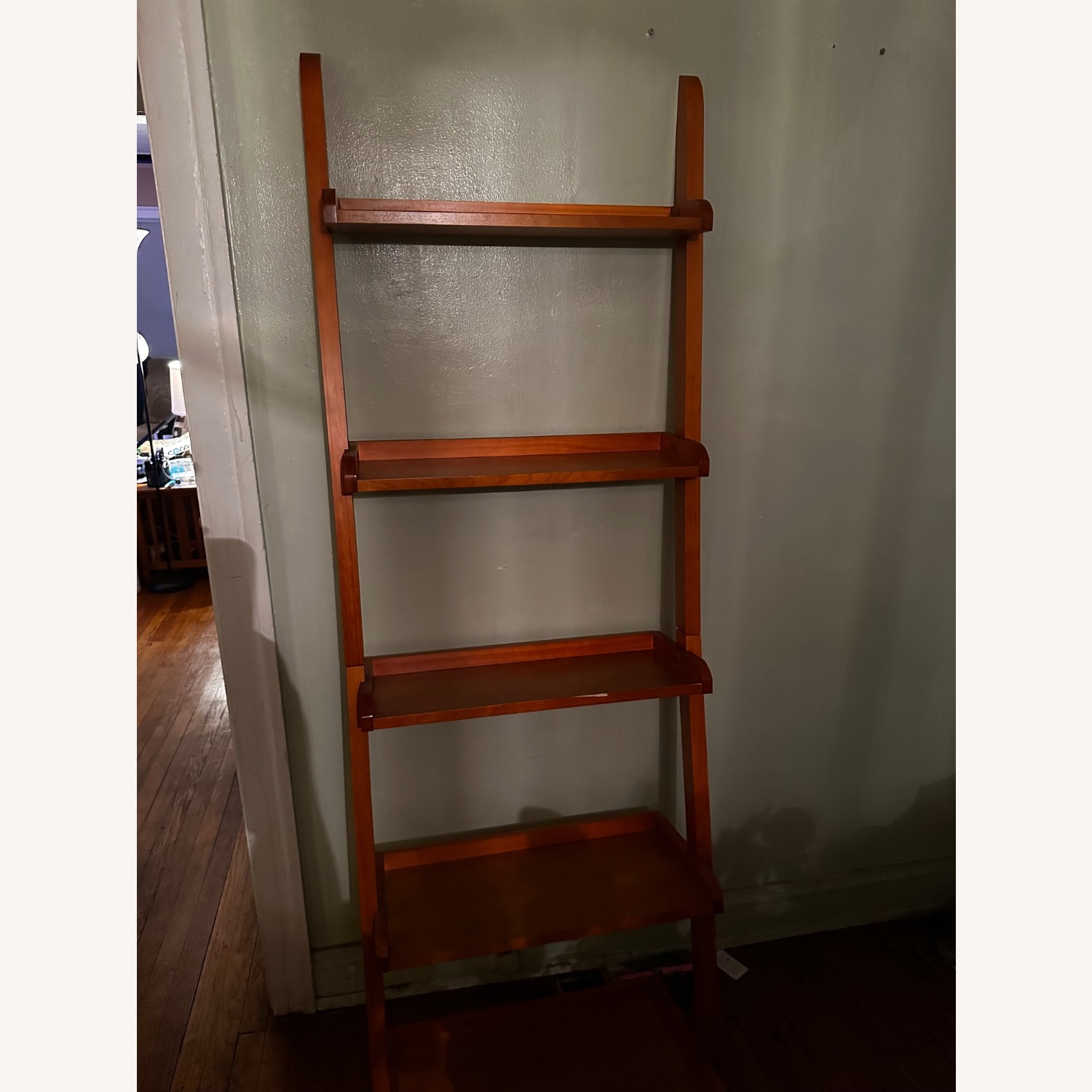 Light Brown Wood Bookcase - image-1