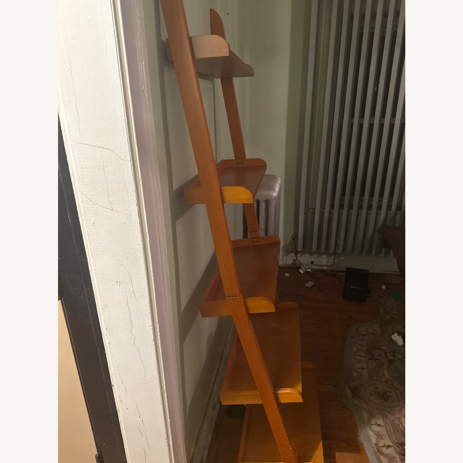 Light Brown Wood Bookcase - image-3