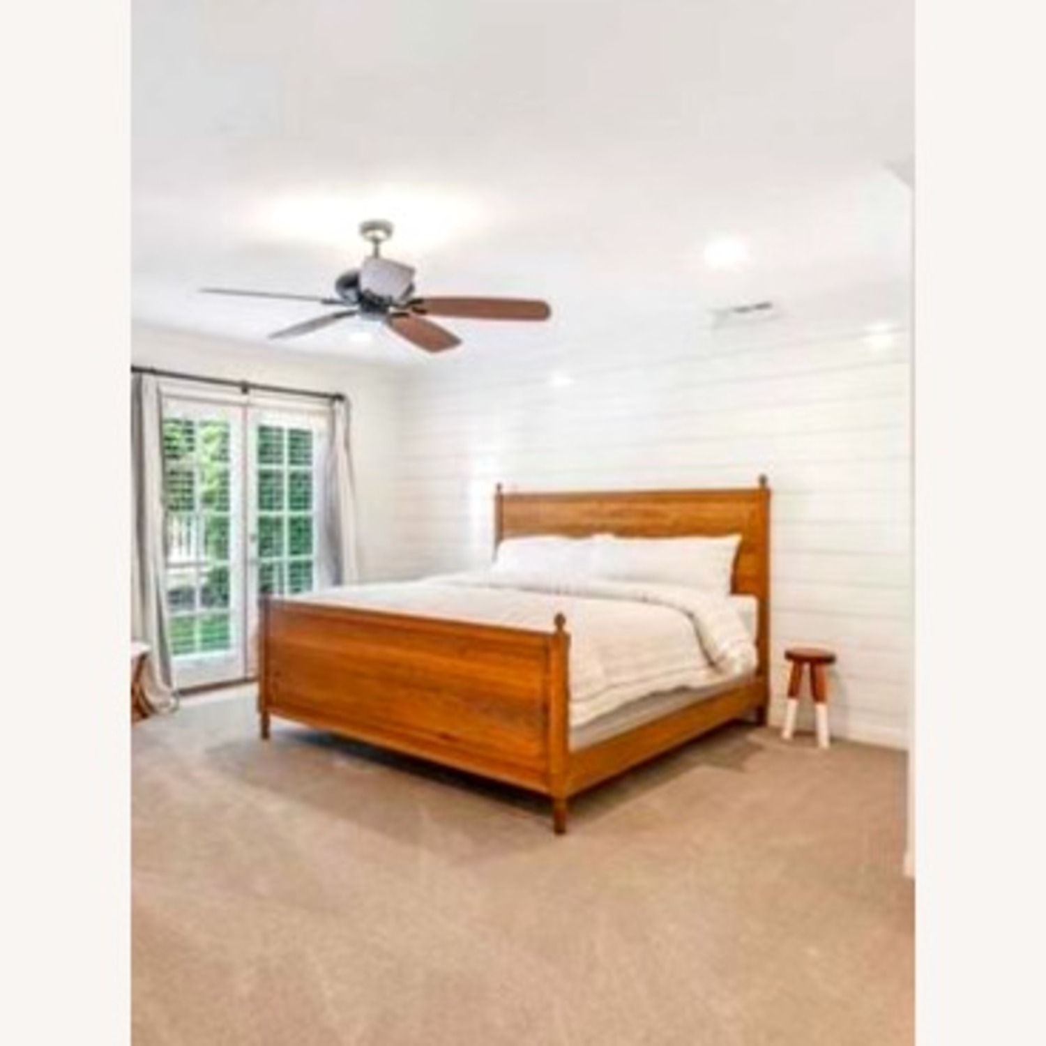 Restoration Hardware Louis XVI Natural Headboard - image-2