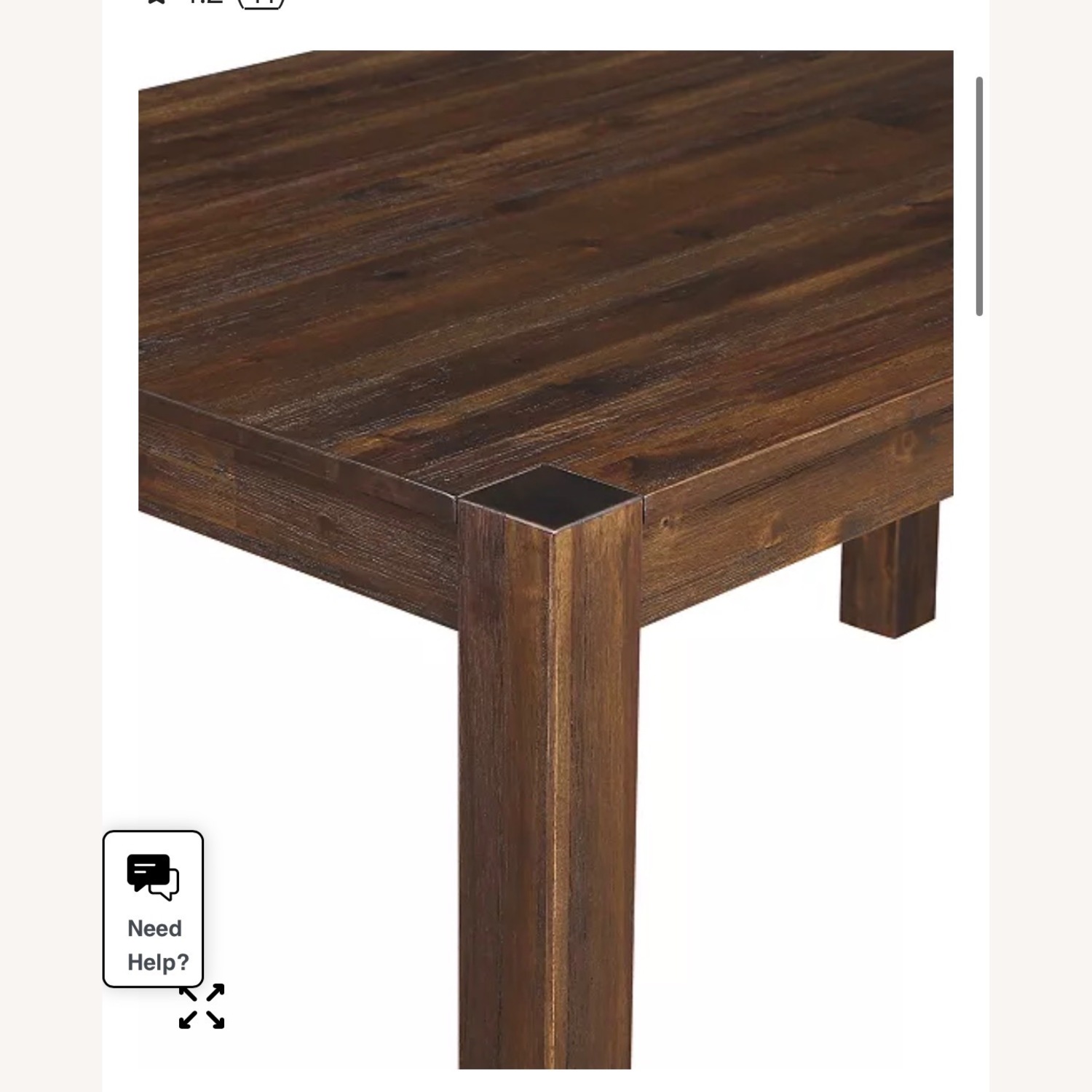 Macy's Avondale Wood Dining Table and Benches - image-3
