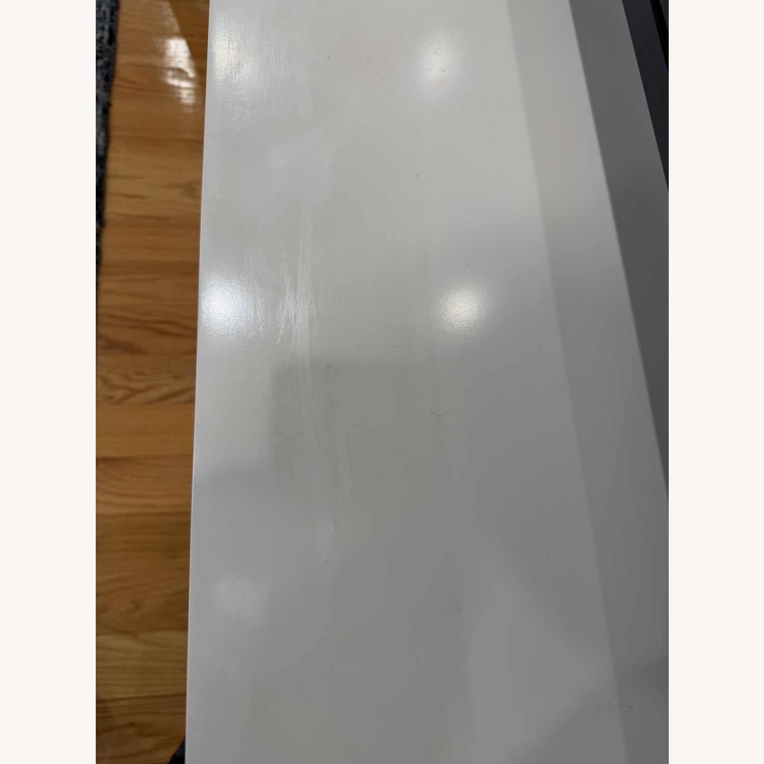 West Elm Modern White Media Console - image-4