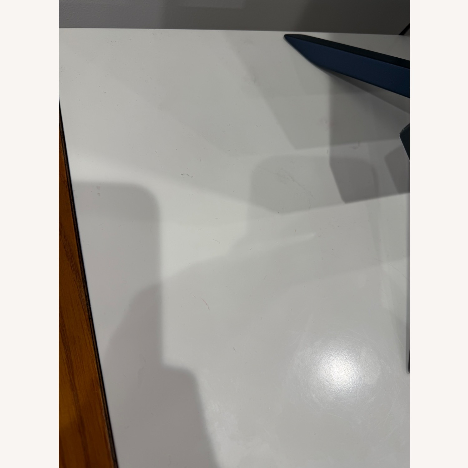 West Elm Modern White Media Console - image-5