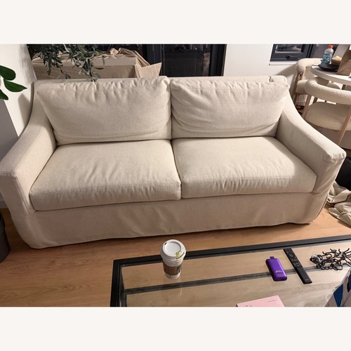 Used Pottery Barn York Slope Arm Sofa  for sale on AptDeco