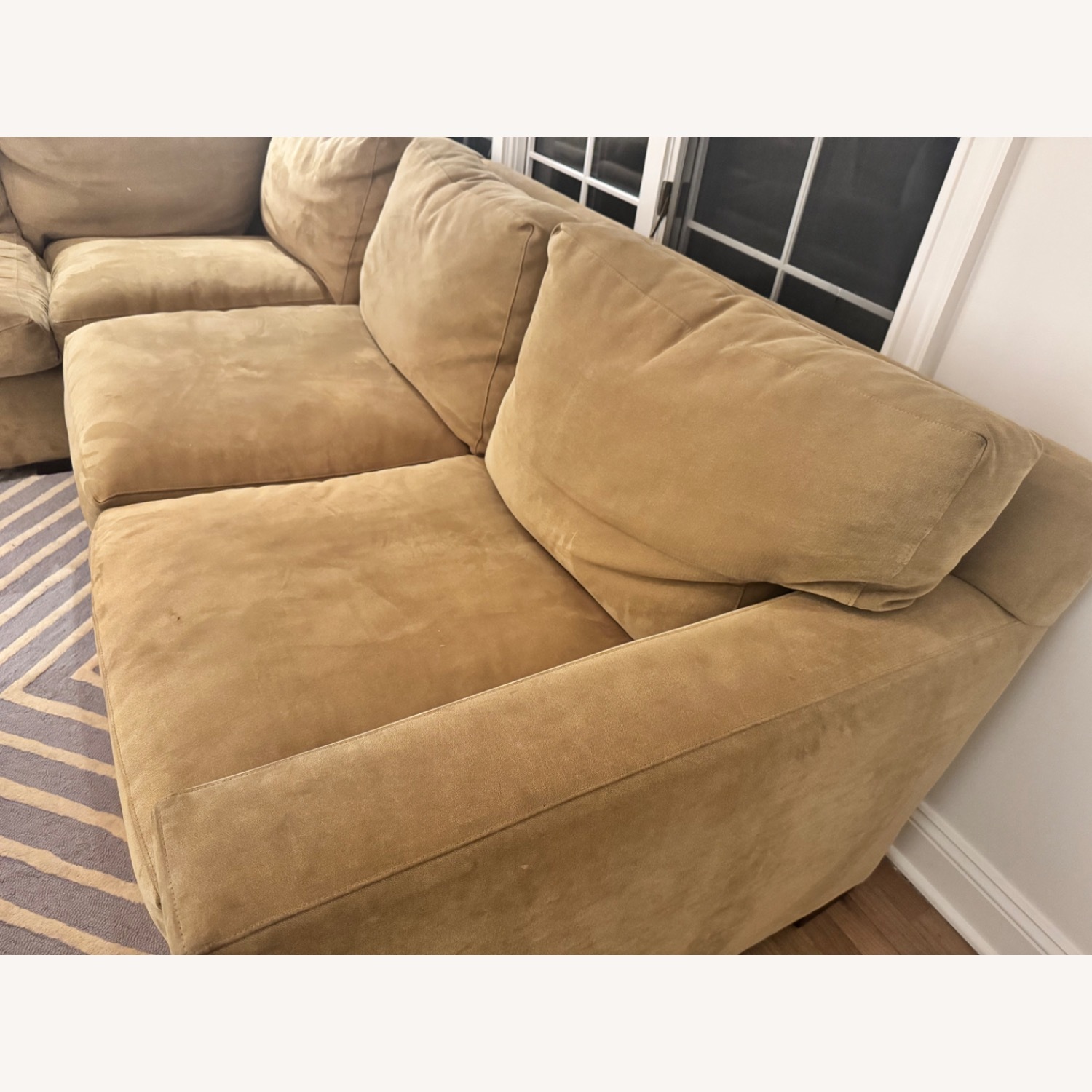 Crate & Barrel Comfy Sectional - image-3