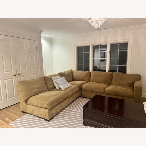 Used Crate & Barrel Comfy Sectional for sale on AptDeco