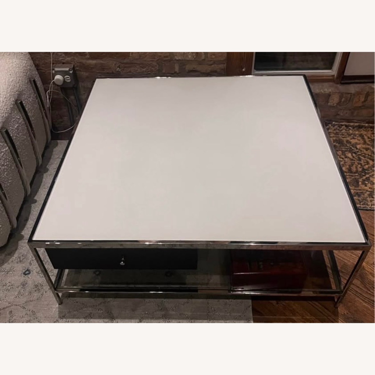 Mitchell Gold + Bob Williams Manning White Coffee Table - image-6