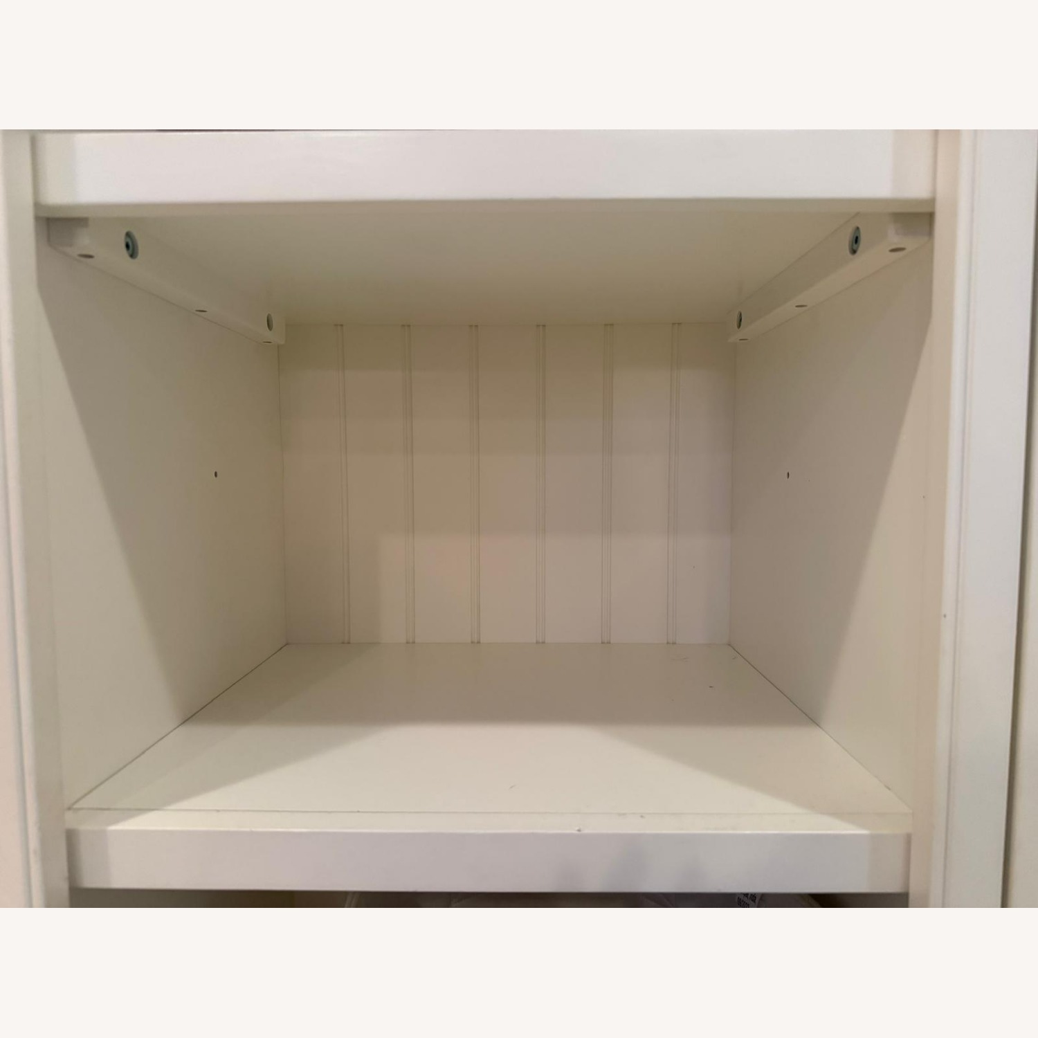 Aubrey White Wood Bookcase - image-3