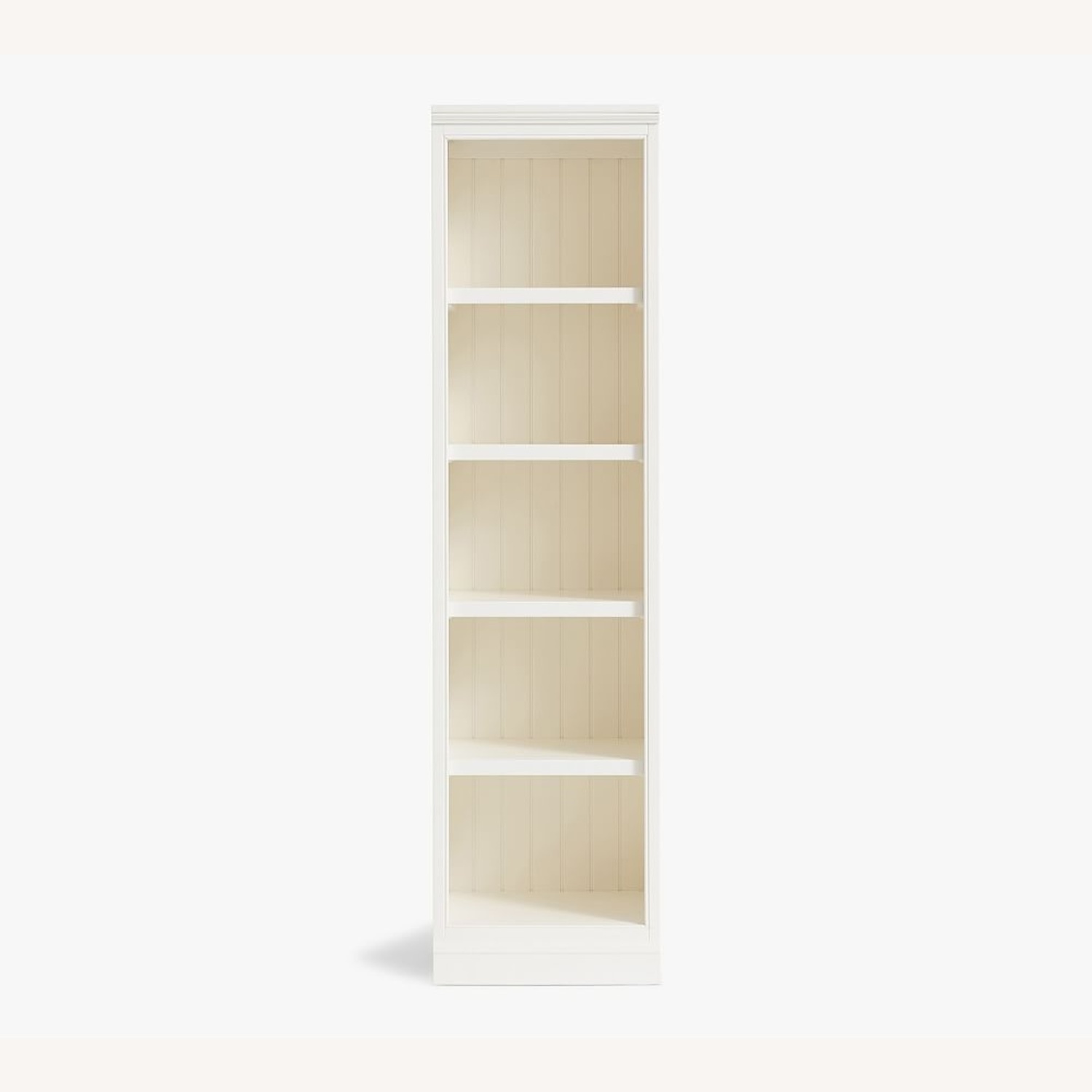 Aubrey White Wood Bookcase - image-4