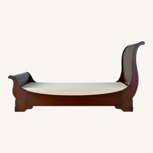 Used Restoration Hardware Marston Cal King Sleigh Bed  for sale on AptDeco