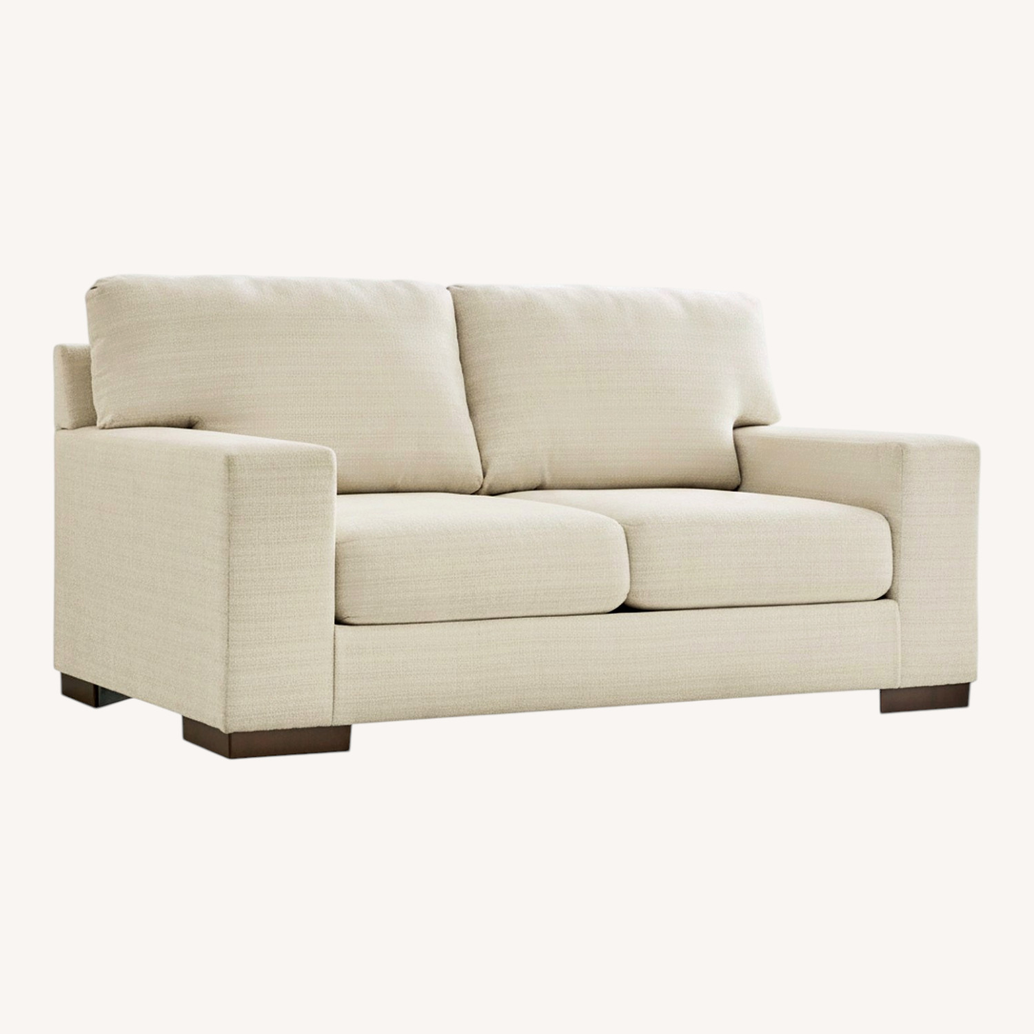 Ashley Furniture Maggie Natural Fabric Loveseat - image-0