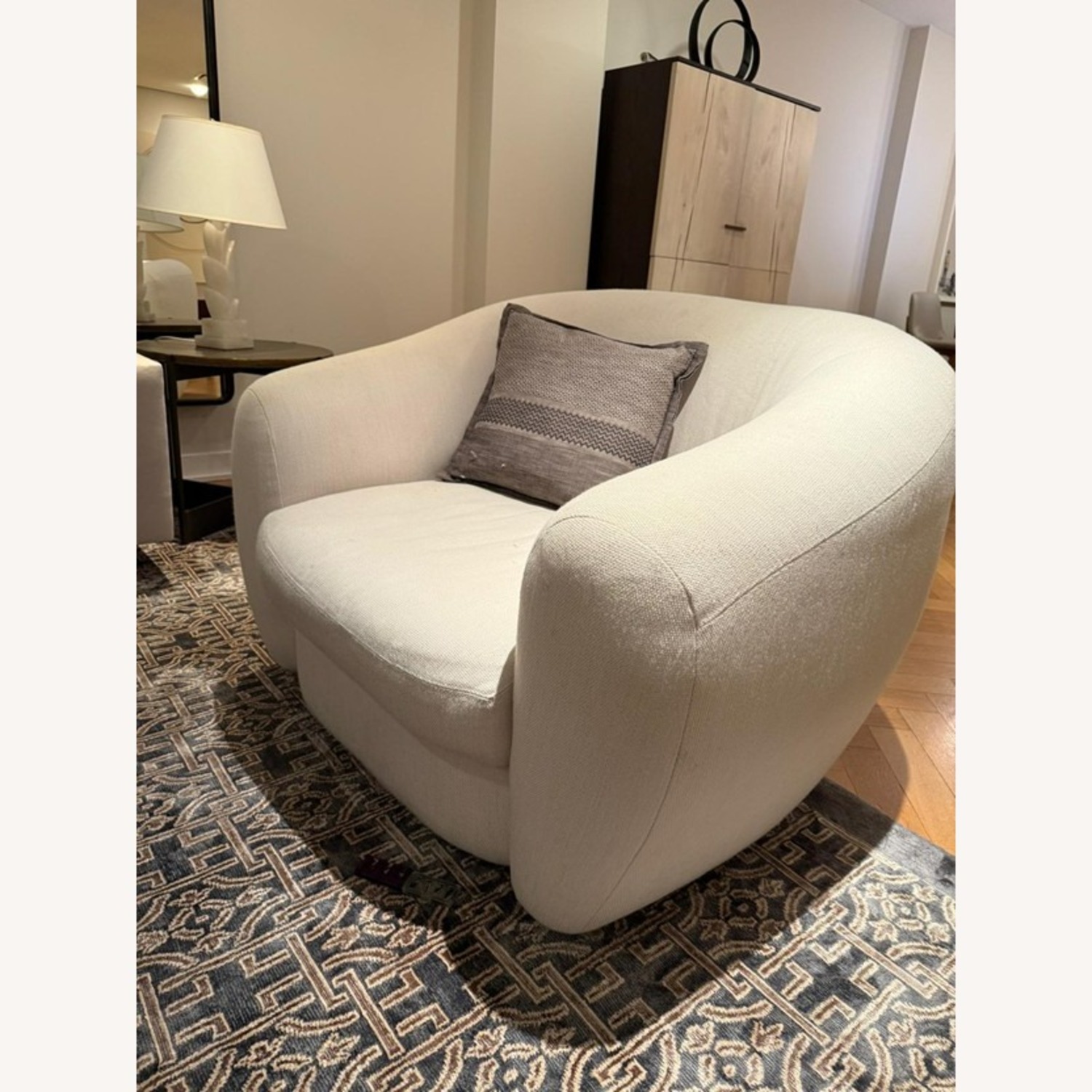 White Armchair - image-2