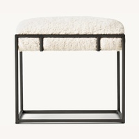 Restoration Hardware Baby & Child White Stool