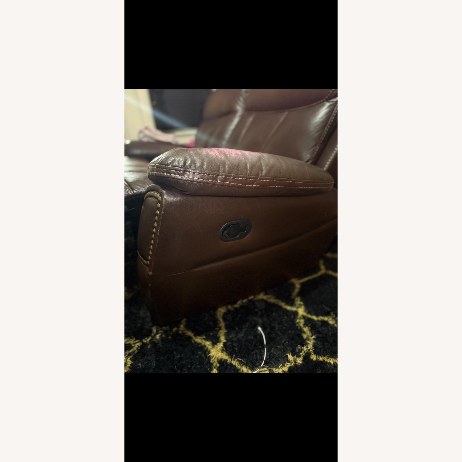 Bob's Discount Furniture Dark Brown Recliner - image-3