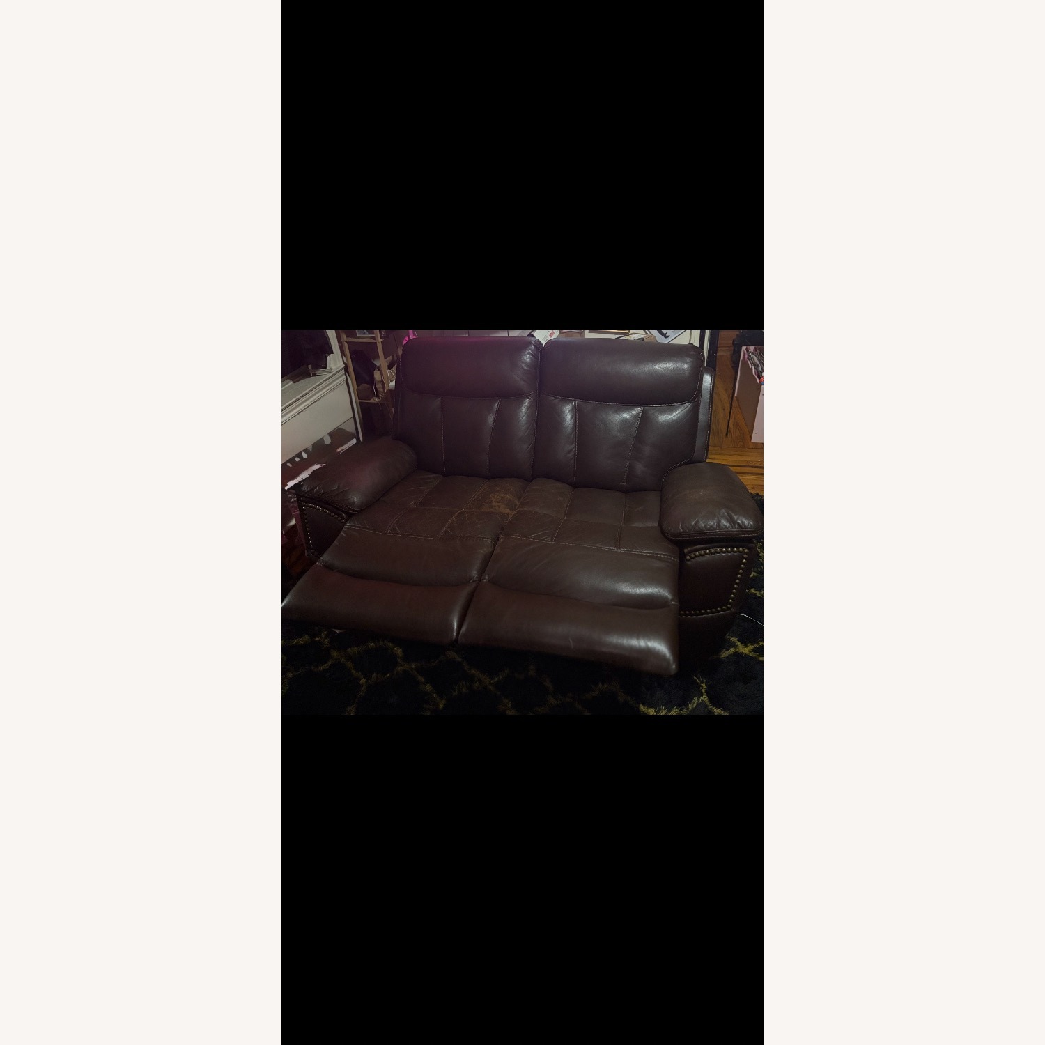 Bob's Discount Furniture Dark Brown Recliner - image-1