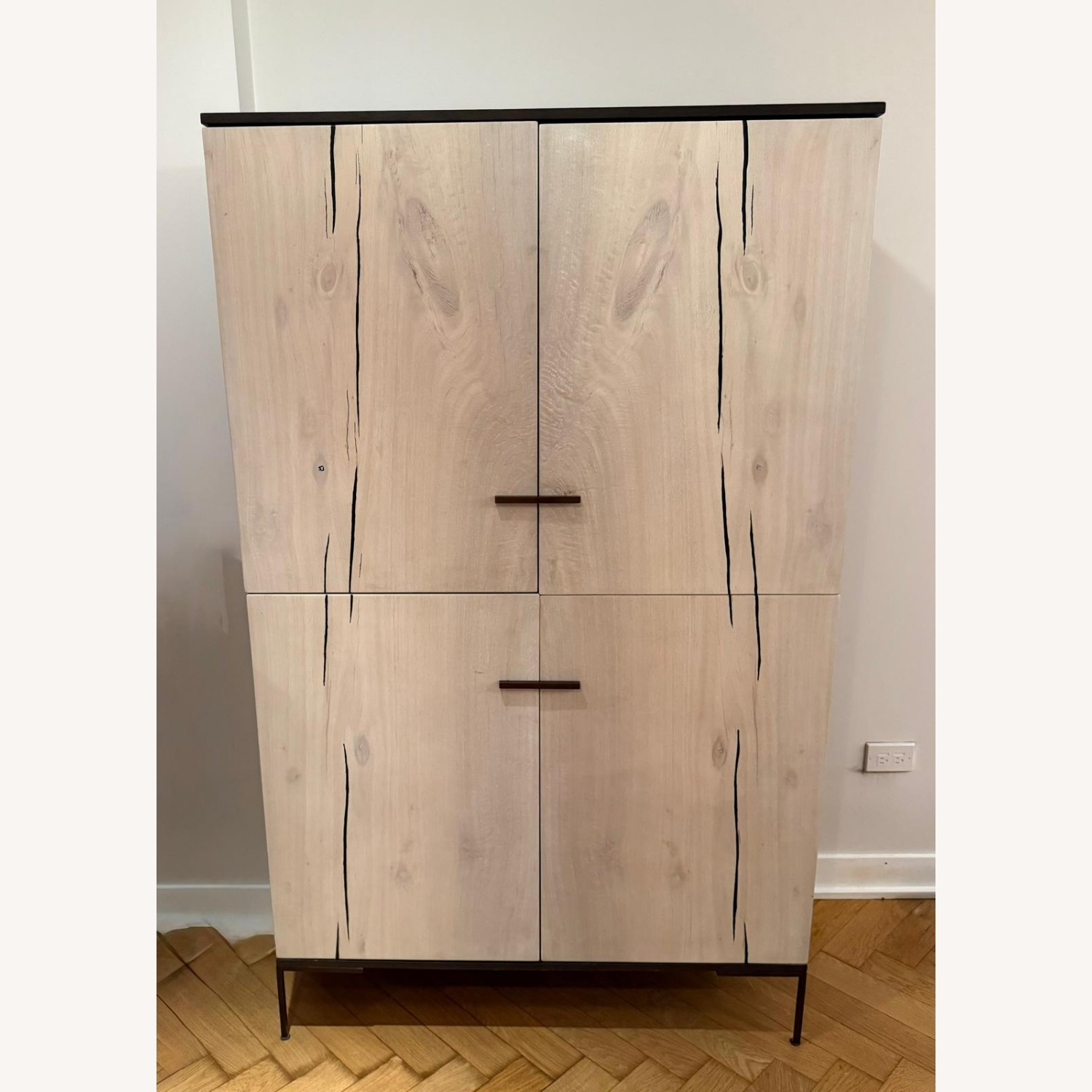 CB2 Wooden Hutch - image-1