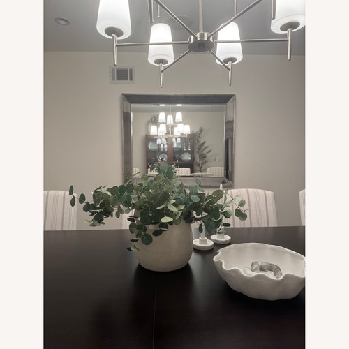 Used Z Gallerie Metal and Glass Beaded Wall Mirror for sale on AptDeco