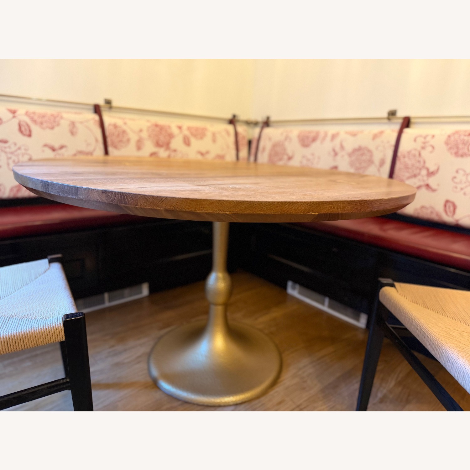 Anthropologie Tulipa Natural Wood Dining Table - image-3